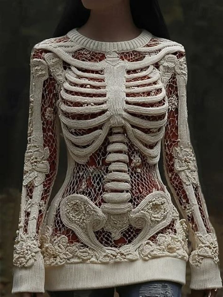 Brandi Cyrus: Wildfox Skeleton Tops