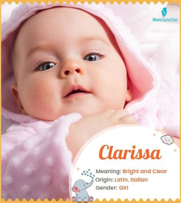 Clarissa Meaning in English, Clarissa Baby Name Origin Gender Meaning Pronunciation
