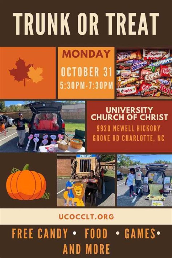 🎃 Cross Creek Community Church Trunk or Treat 2023