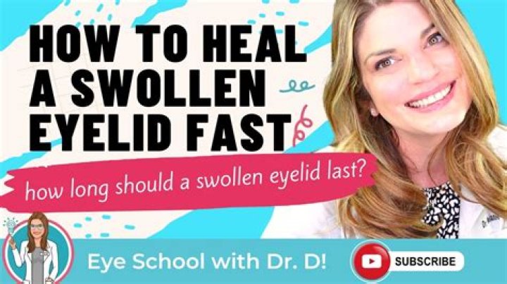 Fastest Way to Heal a Swollen Eyelid