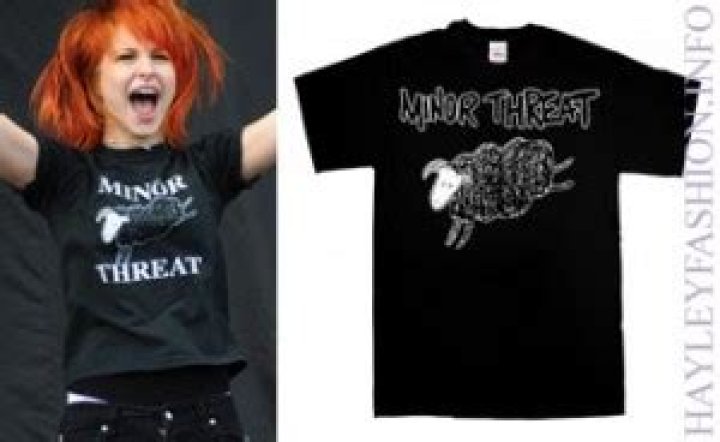 Hayley Williams: Minor Threat Sheep T-Shirt