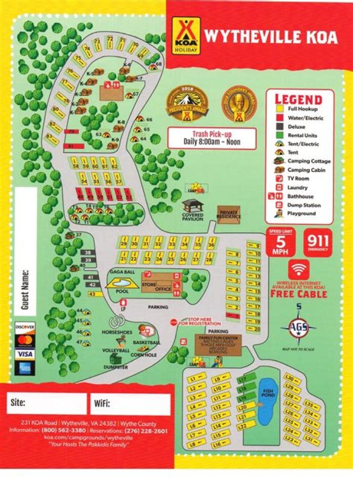 KOA Wytheville Campground | Macaroni KID New River Valley