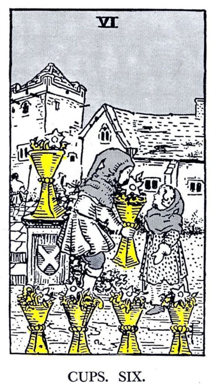Six of Cups Meaning: Upright and Reversed